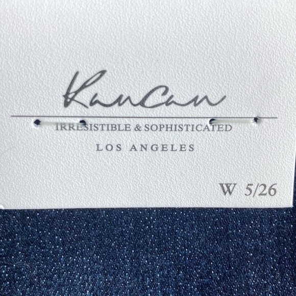 NWT KanCan Distressed Skinny Jeans Size 26/5 - Picture 12 of 12